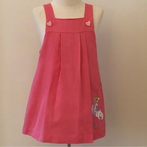 Vintage Girls Dress Jumper 💕🐭🐦